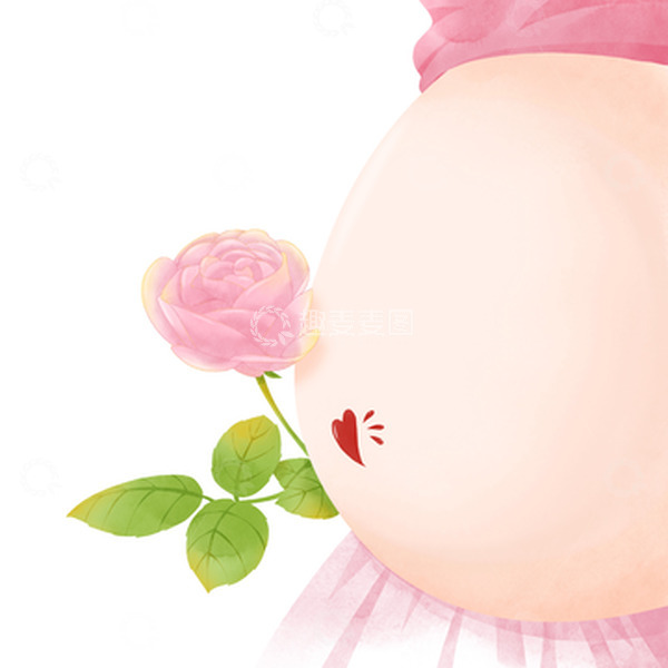 源文件下载【趣麦麦图】手绘母亲妈妈怀孕浪漫温馨元素