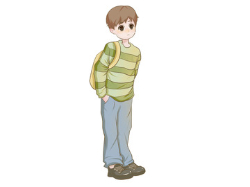 青春活力男性青年