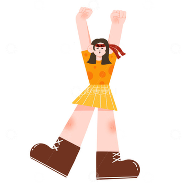 源文件下载【趣麦麦图】亚运会运动会体育比赛观众呐喊助威