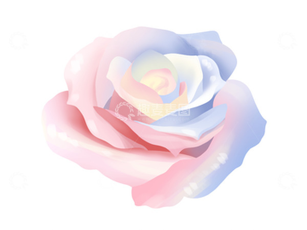 源文件下载【趣麦麦图】-彩色玫瑰花520