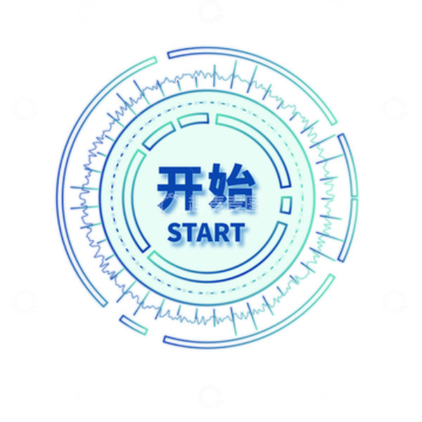 源文件下载【趣麦麦图】开始启动互联网科技企业图案