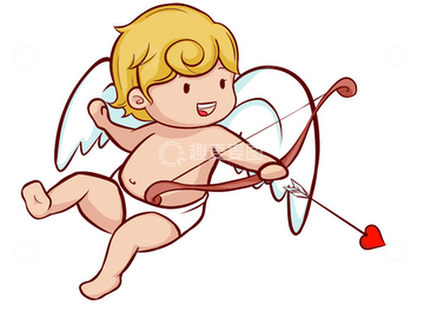 源文件下载【趣麦麦图】爱神丘比特射箭
