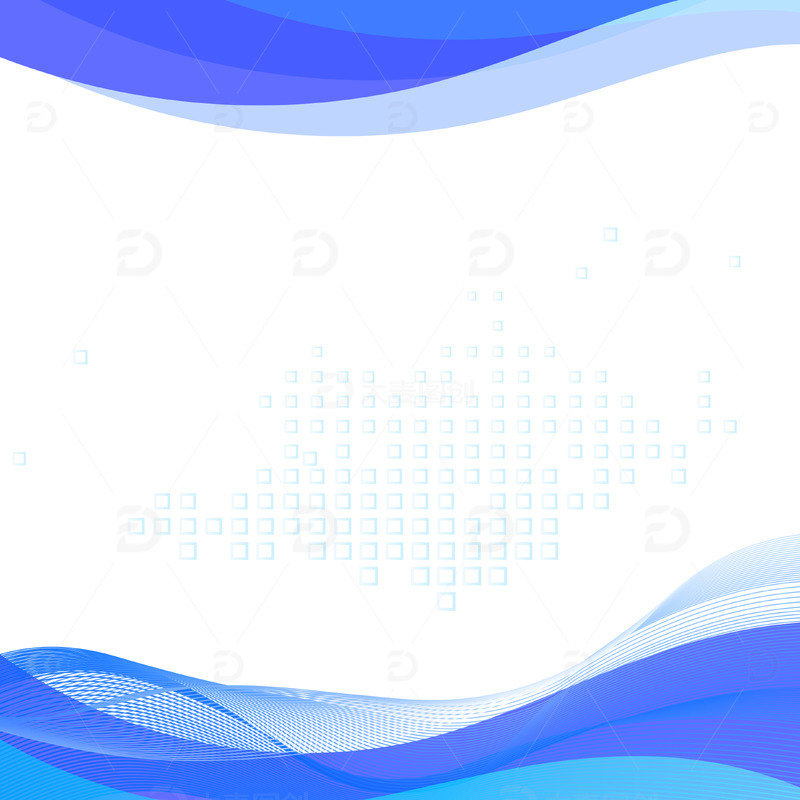 源文件下载【趣麦麦图】信息科技互联网线条装饰边框