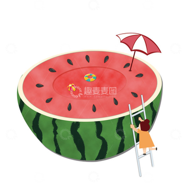 源文件下载【趣麦麦图】爬楼梯的小女孩