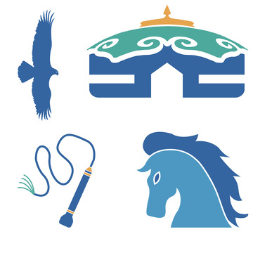 蒙古元素蒙古包