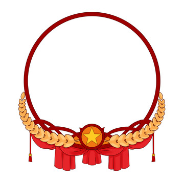 五一劳动节节日装饰边框