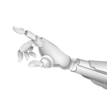 信息可视化人工智能机器人手机甲矢量素材