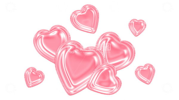 源文件下载【趣麦麦图】520母亲节浪漫唯美爱心气球