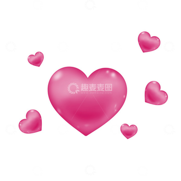 源文件下载【趣麦麦图】520情人节浪漫爱心母亲节爱心
