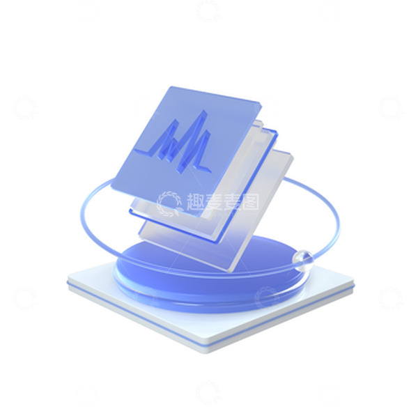 源文件下载【趣麦麦图】3D立体互联网数据分析可视化