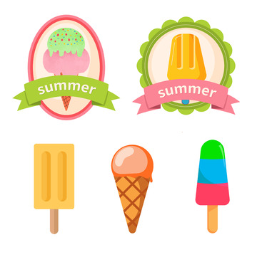 夏日雪糕冰激凌