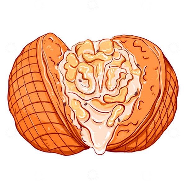 源文件下载【趣麦麦图】国潮手绘核桃包