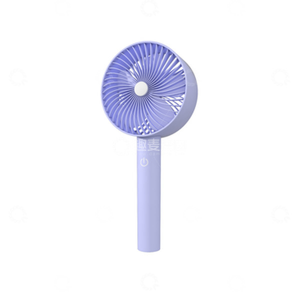 小电风扇C4D建模可编辑简约小清新小风扇