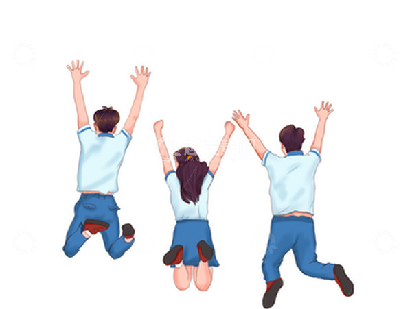 源文件下载【趣麦麦图】手绘高考加油背景