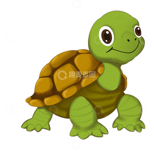 源文件下载【趣麦麦图】卡通可爱乌龟动物免抠元素