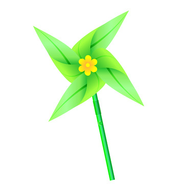 小风车创意矢量元素