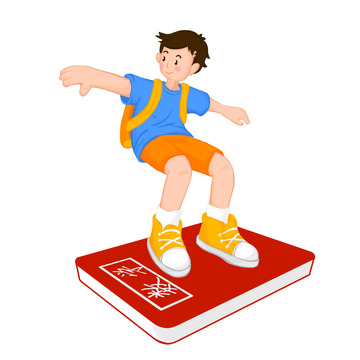 高考加油学生人物元素数学课本