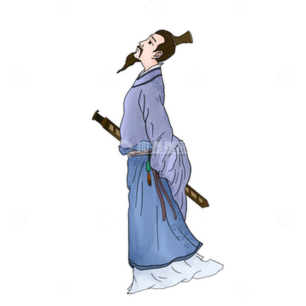 源文件下载【趣麦麦图】端午节龙舟屈原节日元素