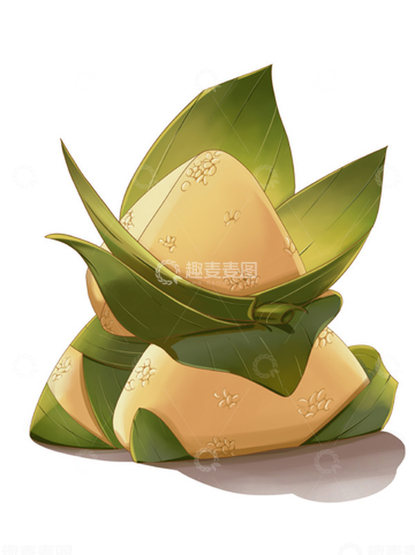 源文件下载【趣麦麦图】端午节粽子元素素材