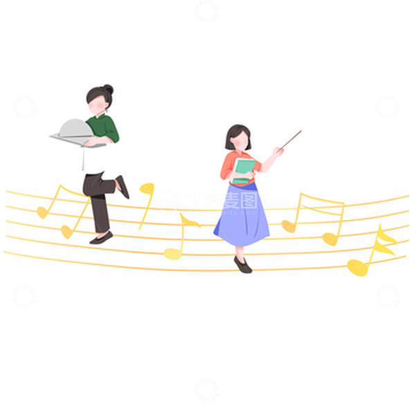 源文件下载【趣麦麦图】劳动者老师厨师赞歌五线谱