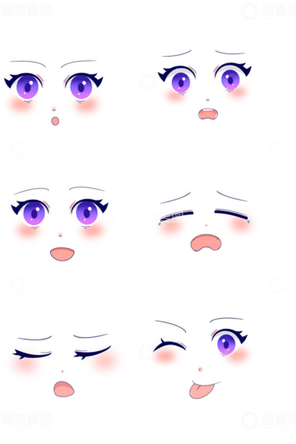 源文件下载【趣麦麦图】-卡通表情包模板元素