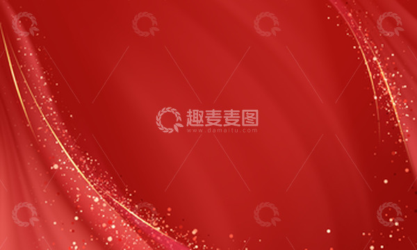 源文件下载【趣麦麦图】红色闪光金粉质感海报背景