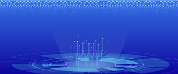 光效几何科技感背景