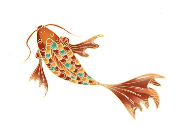 线性新国风锦鲤