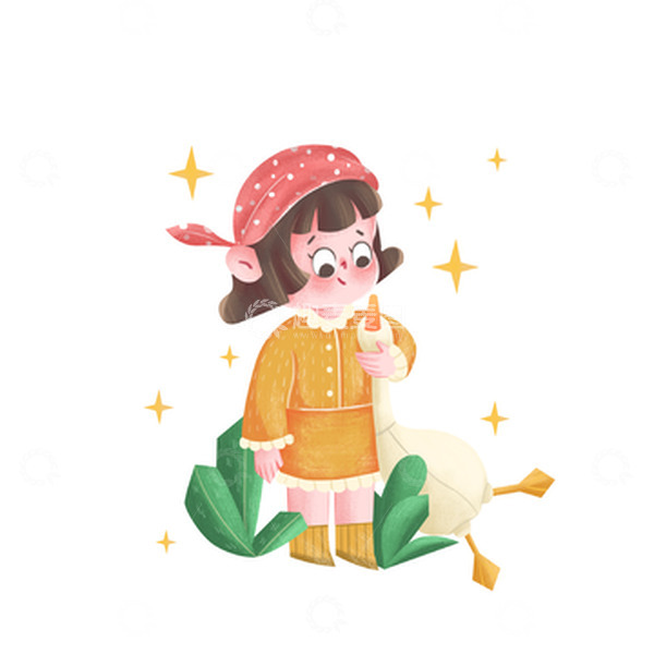 源文件下载【趣麦麦图】可爱宠萌儿童