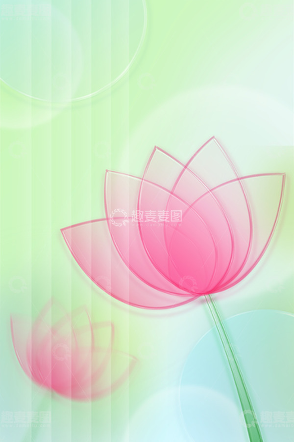 源文件下载【趣麦麦图】大小暑节气渐变弥散风海报背景