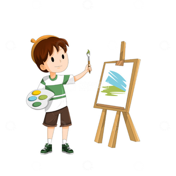 源文件下载【趣麦麦图】儿童绘画暑假培训兴趣班