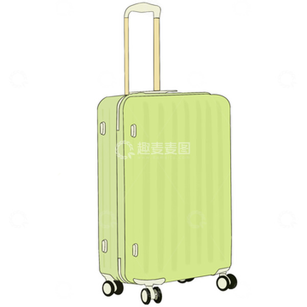 源文件下载【趣麦麦图】行李箱 远行 旅游 旅行