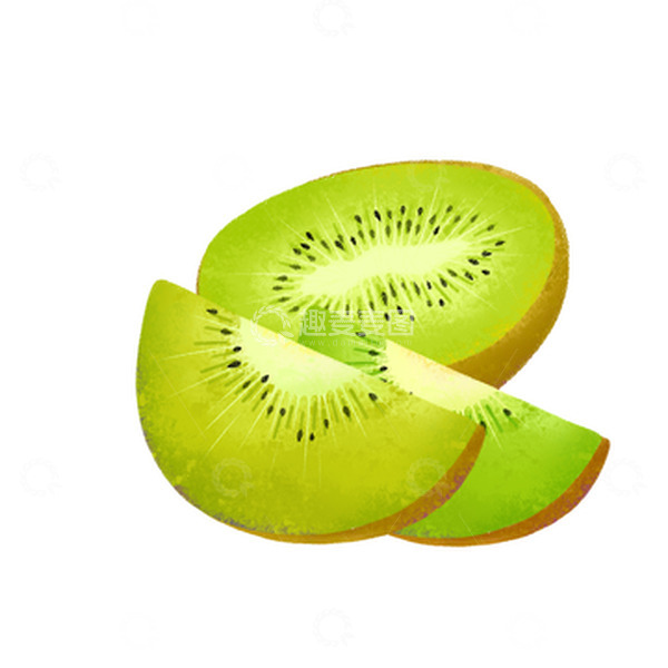 源文件下载【趣麦麦图】插画元素猕猴桃