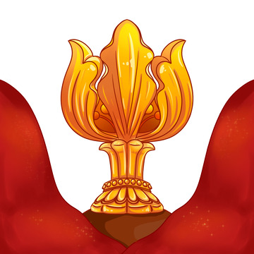 7月1日回归纪念日紫荆花