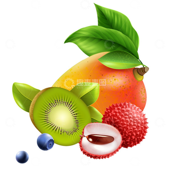 源文件下载【趣麦麦图】-蔬菜水果素材