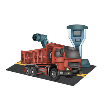 新能源汽车 大卡车