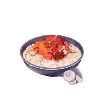 牛肉饭美食插图