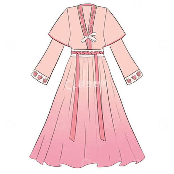 源文件下载【趣麦麦图】汉服中国风古典古装