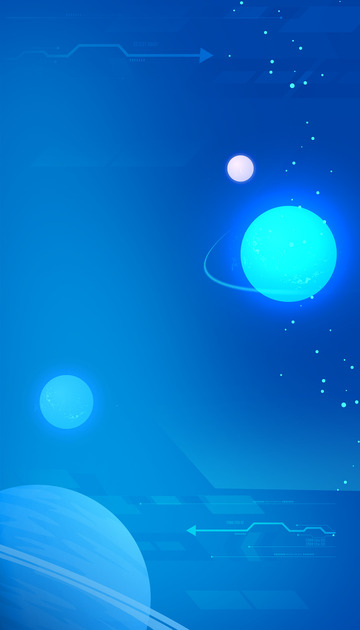 新能源科技蓝色背景