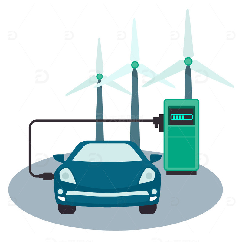 源文件下载【趣麦麦图】-新能源素材图01