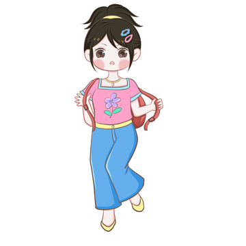 夏日多巴胺女孩人物