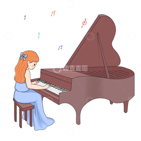 暑假兴趣班弹钢琴音乐课