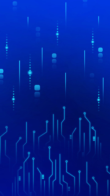 蓝色线条科技光线新能源海报背景