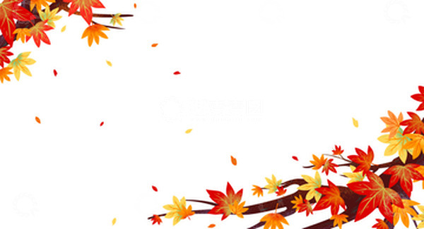 源文件下载【趣麦麦图】手绘立秋场景海报