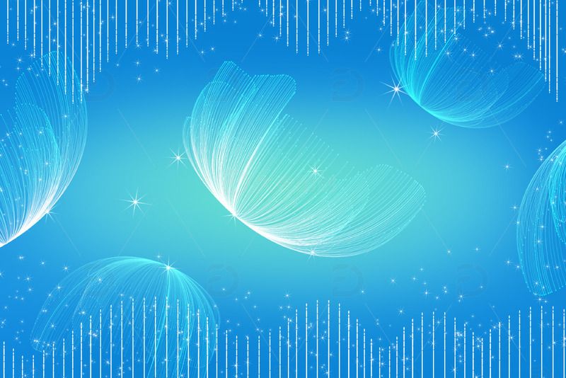 源文件下载【趣麦麦图】简约蓝色科技背景