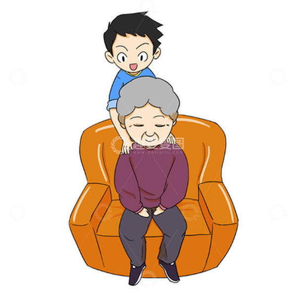 源文件下载【趣麦麦图】重阳节重阳敬老爱老