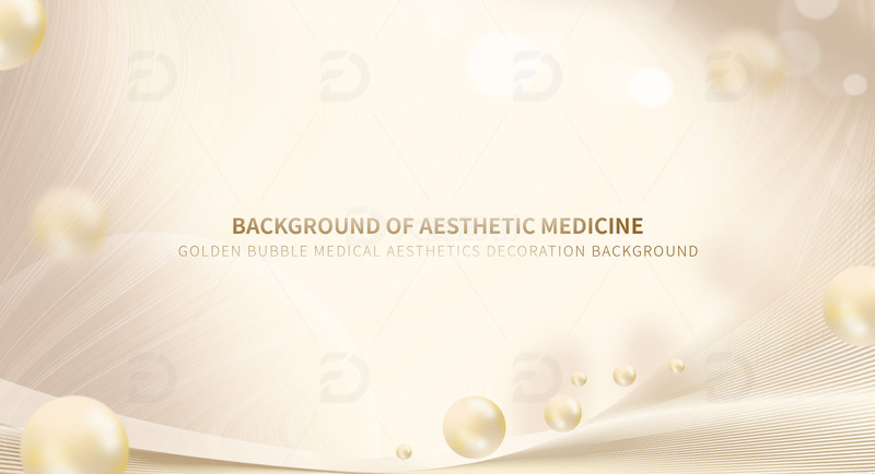 源文件下载【趣麦麦图】-金色欧式大气古典美容医疗渐变装饰背景