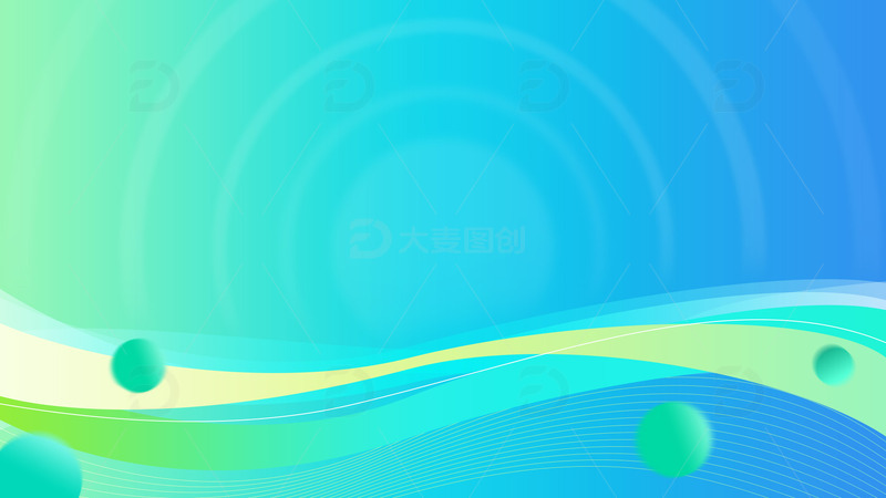 源文件下载【趣麦麦图】绿色新能源智能科技展板背景