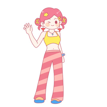 夏日女孩多巴胺穿搭