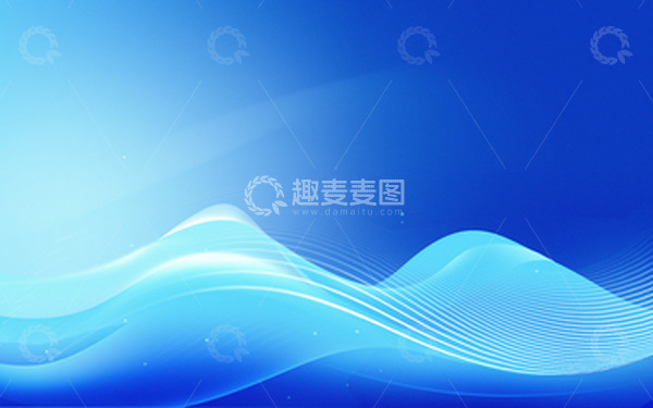 源文件下载【趣麦麦图】蓝色渐变科技背景
